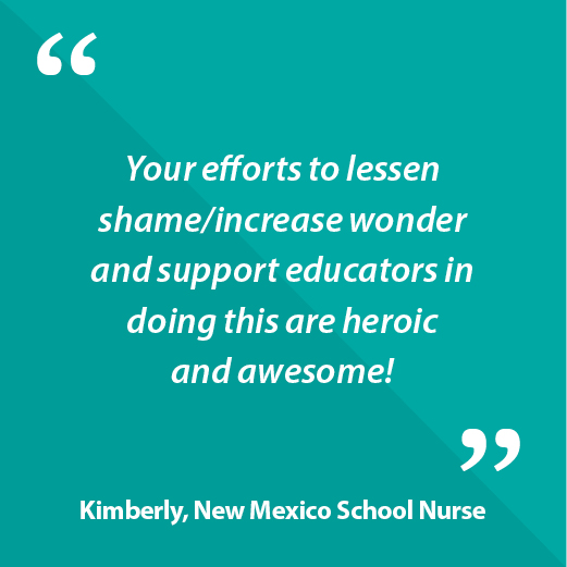 Kimberly, New Mexico School Nurse Quote