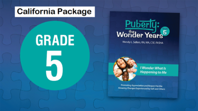 Pubertad: The Wonder Years grade 5 curriculum package for California